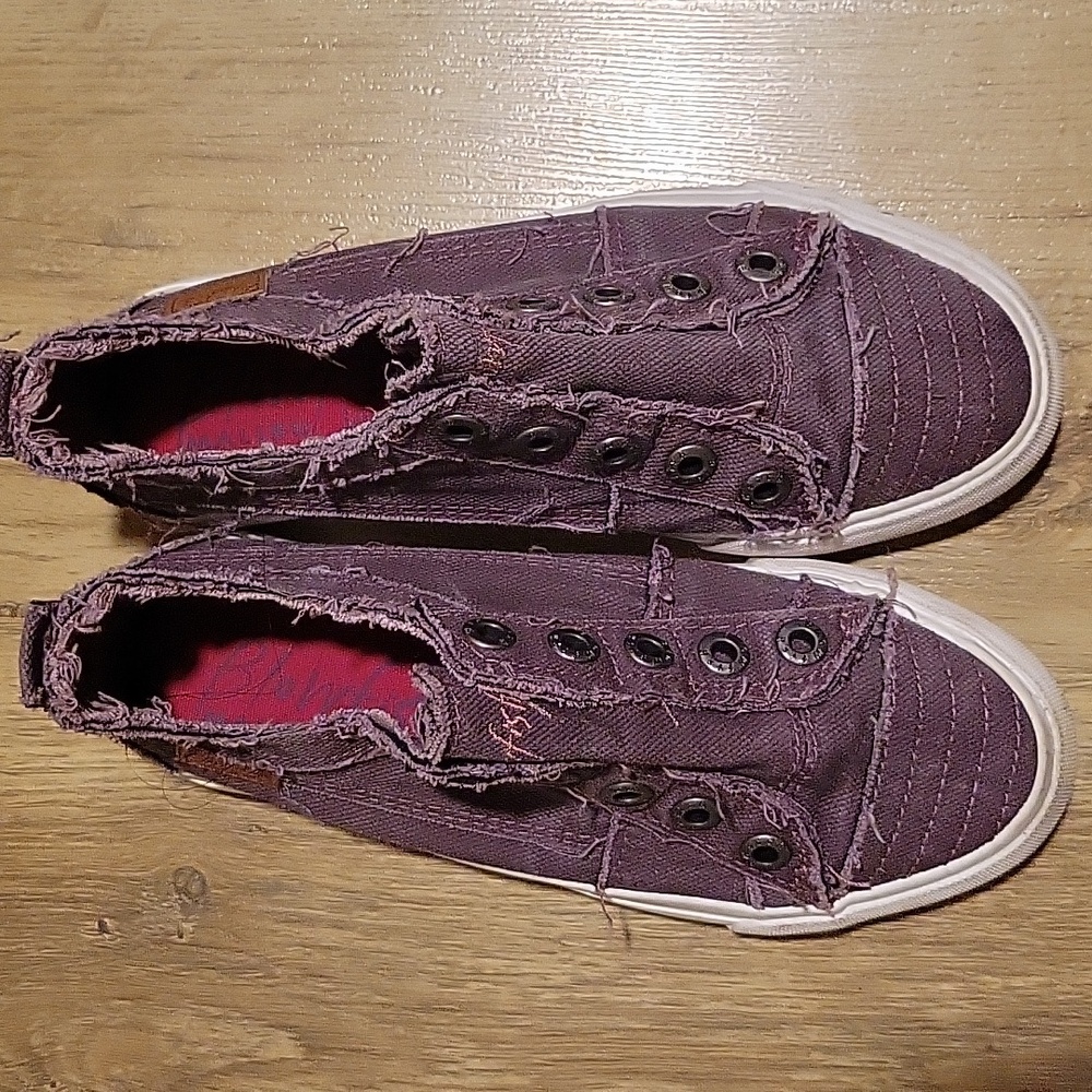 Blowfish-Purple Slip-On Sneakers